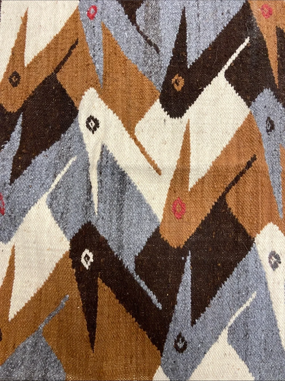 Mid-century South American Folk Art Rug (S)